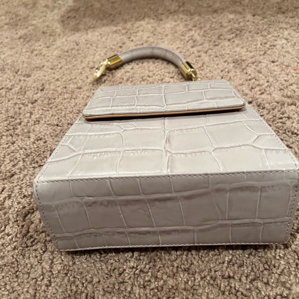 Nile Croc Embossed Leather Top Handle Bag
BROTHER VELLIES - Picture 6 of 8